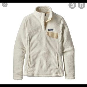 White Patagonia Fleece